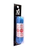 10 Seconds ® Athletic Oval Athletic Laces | Carolina Blue - Blister Pack