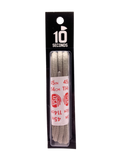 10 Seconds ® Athletic Oval Athletic Laces | Vanilla - Blister Pack