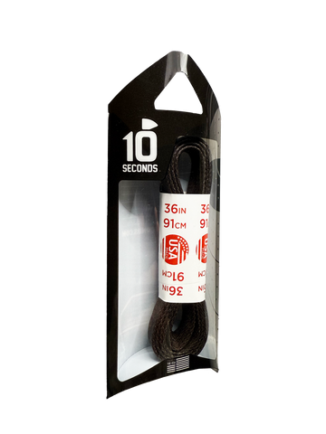 10 Seconds® Premium Glazed Flat Sneaker Laces