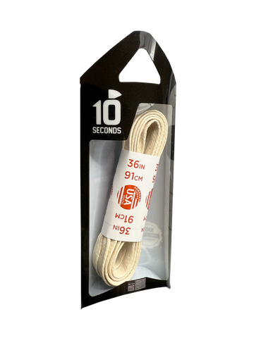 10 Seconds® Premium Glazed Flat Sneaker Laces