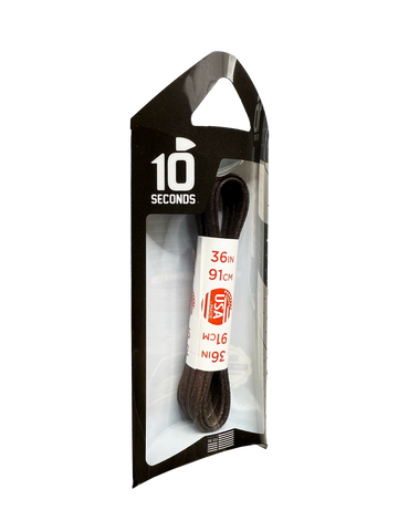 10 Seconds® Premium Narrow Glazed Flat Sneaker Laces