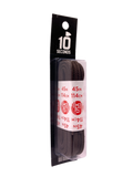 10 Seconds ® Athletic Round Laces | Brown - Blister Pack