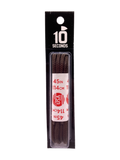 10 Seconds ® Athletic Round Laces | Brown - Blister Pack