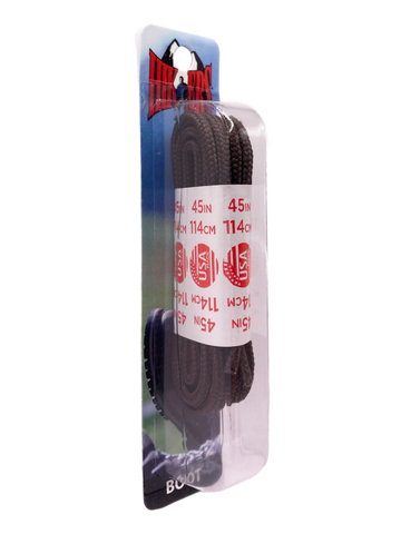 10 Seconds ® Athletic Hiker Laces | Brown - Blister Pack