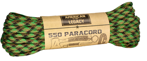 American Legacy ® 550 Paracord Bundles | Camo - 50 ft