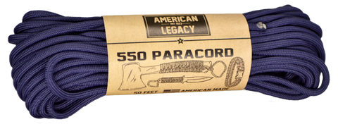 American Legacy ® 550 Paracord Bundles | Navy - 50 ft