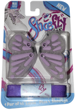 ShoeFlys ® Funsets™ | Sparkle Fairy Wings with Purple Laces