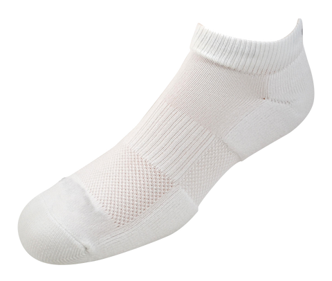 2ndWind Recovery Titanium-Infused Mini Crew Socks | White - 2 Pack