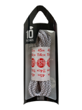 10 Seconds ® Reflexall ® Athletic Jumbo Round Laces |  White Honeycomb Reflective