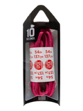 10 Seconds ® Reflexall ® Athletic Oval Laces |  Fuchsia Reflective