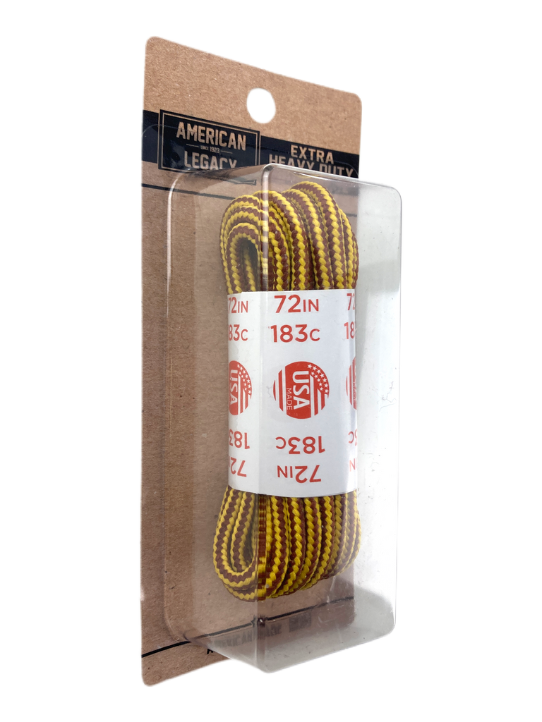 American Legacy Extra Heavy Duty Boot Laces Rawhide Waxed