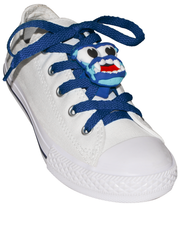 ShoeFlys ® Funsets™ | Monsters with Royal Blue Laces