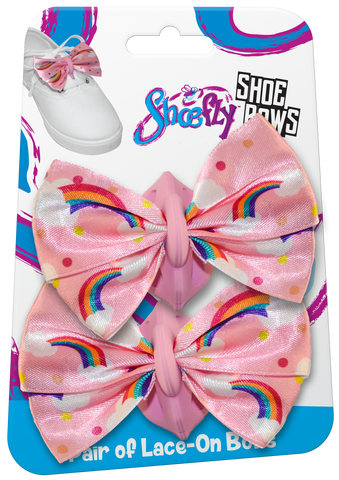 ShoeFlys ® Bows | Rainbow