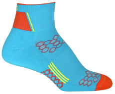 2ndWind Quarter Crew Socks | Blue