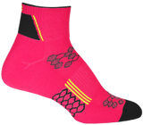 2ndWind Quarter Crew Socks | Black