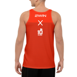 2WiN® X 10 Seconds® Competition Performance Tank | Red