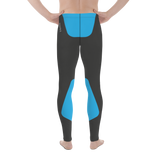 2WIN ®  EvoChill ™ Cooling Compression Tights with DELTA BLOOD FLOW ACTIVATION | Vibe 3D Printed Blue