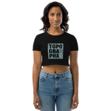 Topographa™ | BlockMap | Organic Crop Top