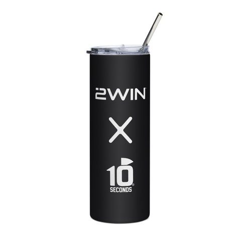 2WIN X 10 Seconds | Stainless steel tumbler