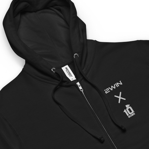 2WIN | Zip fleece hoodie