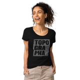 Topographa™ | Womens BlockMap | Scoop T