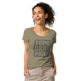 Topographa™ | Womens BlockMap | Scoop T