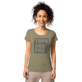 Topographa™ | Womens BlockMap | Scoop T