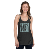 Topographa™ | BlockMap | Women's Racerback Tank