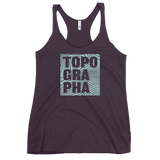 Topographa™ | BlockMap | Women's Racerback Tank