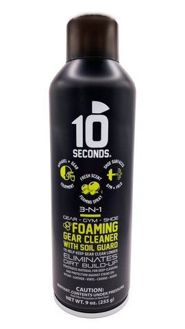 10 Seconds ® Sportline 3-in-1 Foaming Gear Cleaner [PREORDER]