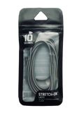 10 Seconds ® Stretch-On™ Lace | Grey - Rubber Dipped Tip