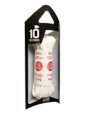 10 Seconds ® 1150 Nylon Oval SoftTouch Oval™ | White