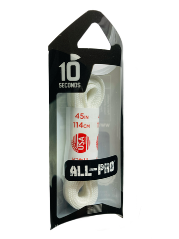 10 Seconds ® #44 Narrow All-Pro Elite™  | White