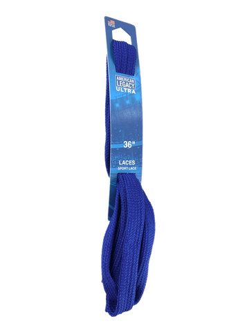 American Legacy ® Ultra Wide Flat Tubular Laces | Purple