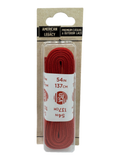 American Legacy® Premium Athletic Flat Tubular Laces | Red