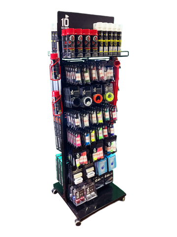 2-Sided Freestanding Merchandise Display | Specialty Running Store
