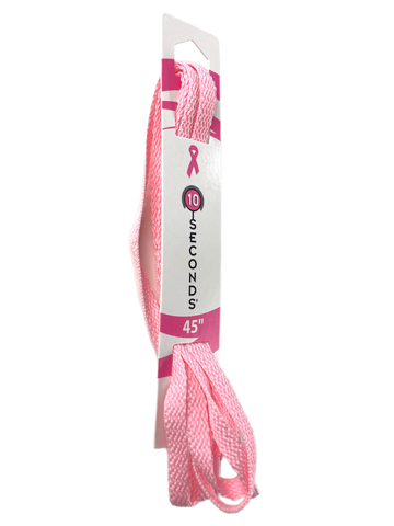 10 Seconds ® Athletic Flat Laces | Pink