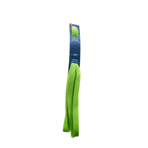 American Legacy ® Ultra Wide Flat Tubular Laces | Neon Green