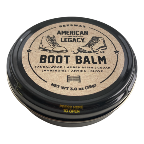 American Legacy ® Beeswax Boot Balm | Conditioner Protectant