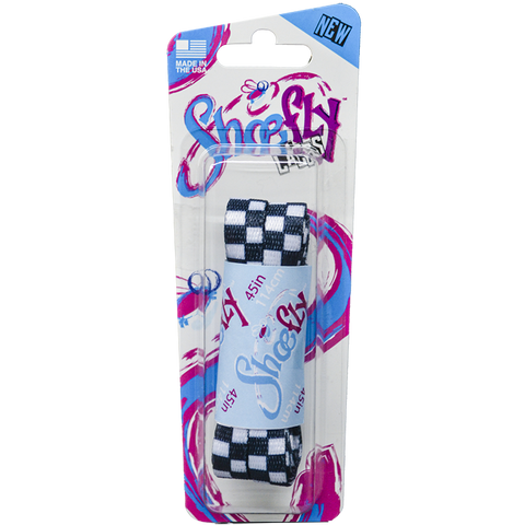 ShoeFlys ® Fashion Laces | Checkerboard Printed