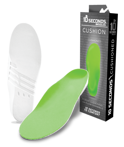10 Seconds ® Cushion Insoles | Green