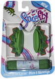 ShoeFlys ® Funsets™ | Stegosaurus Dino with Green Laces