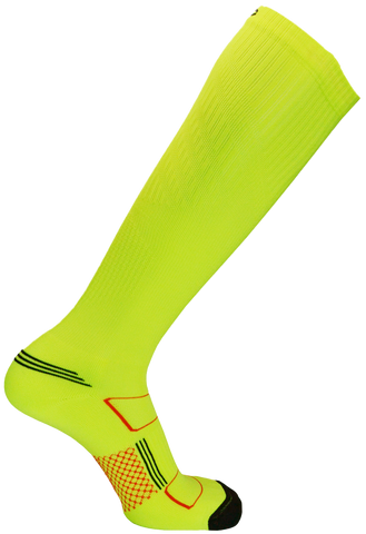 2ndWind® Compression Socks | Safety Yellow