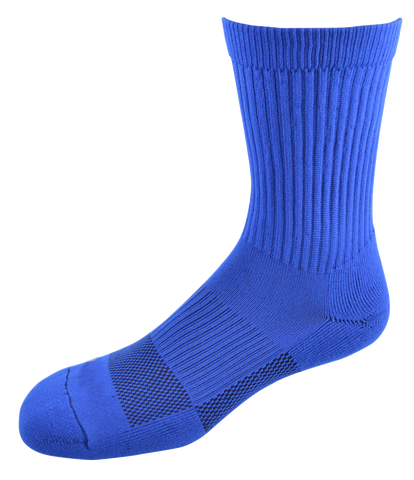 2ndWind Recovery Titanium-Infused High Crew Socks | Royal Blue - 2 Pack