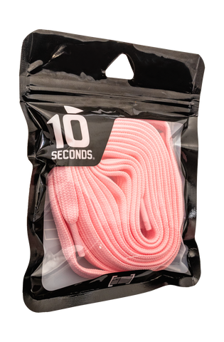 10 Seconds ® Hockey / Skate / Lacrosse Lace | Pink