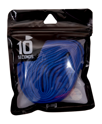 10 Seconds ® Athletic Hockey / Skate / Lacrosse Lace | Royal Blue