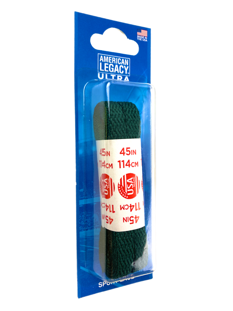 American Legacy ® Ultra All-Pro Laces | Hunter Green – HickoryBrands