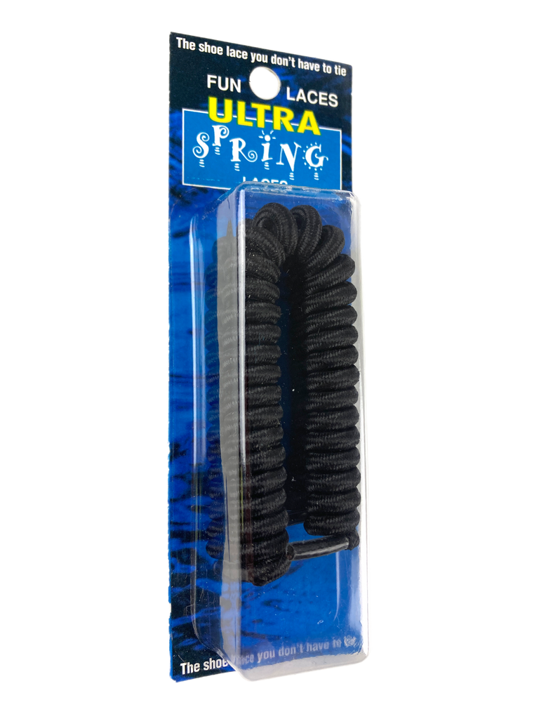 American Legacy ® Ultra Spring Laces | Black – HickoryBrands