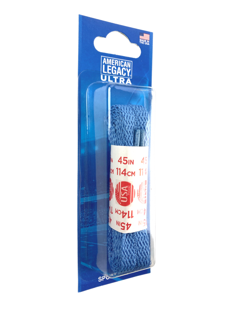 American Legacy ® Ultra All-Pro Laces | Columbia Blue – HickoryBrands