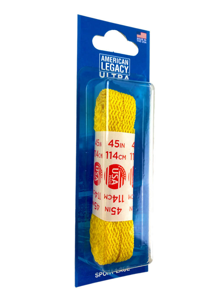 American Legacy ® Ultra All-Pro Laces | Canary Yellow – HickoryBrands